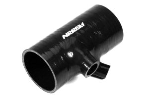 Subaru WRX Turbo Inlet Hose - Perrin Performance - w/Turbo Adapter Flange (Short) - Black - `22-`25 Subaru WRX Turbo Inlet Hose - Perrin Performance - w/Turbo Adapter Flange (Short) - Black - `22-`25